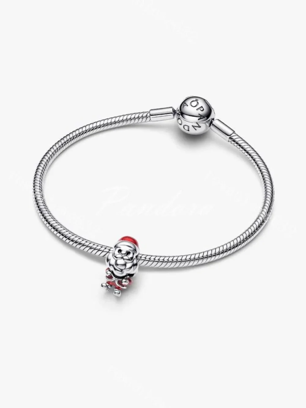 Pandora Playful Santa Charm
